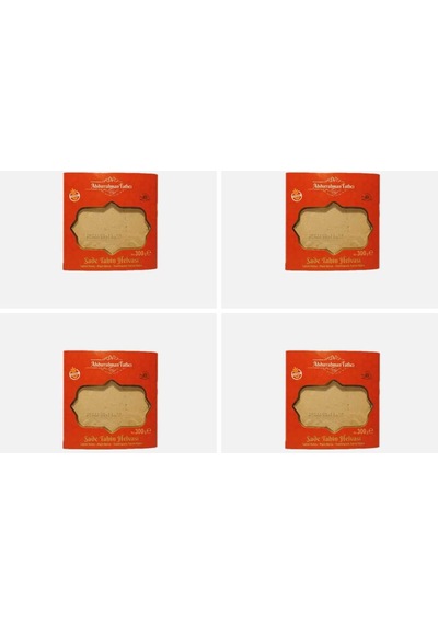 Abdurrahman Tatlıcı Tahin Helvası Sade 300g 4 Adet