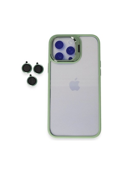 Joko Apple İphone 14 Pro Kılıf Roblox Lens Standlı Kapak - Yeşil