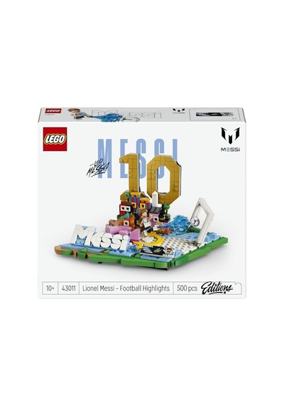 Editions Lionel Messi Unutulmaz Futbol Anları 43011-10 Yaş Ve Üzeri Çocuklar İçin Minifigür Ve Koleksiyonluk L