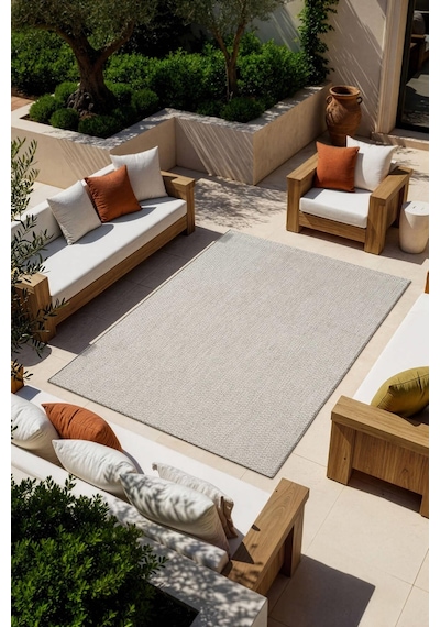 Saten Sisal Ss003a Krem Modern Sisal Halı Yumuşak Dokulu Kaymaz Taban Yıkanabilir Dayanıklı Kilim