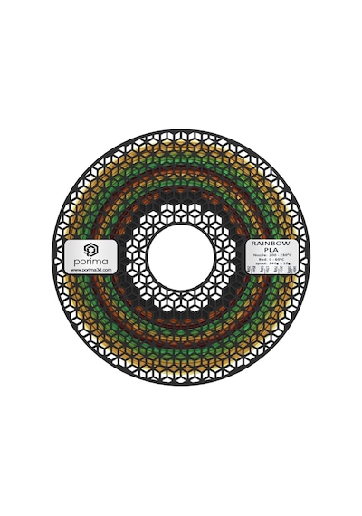 Porima Rainbow Pla Filament