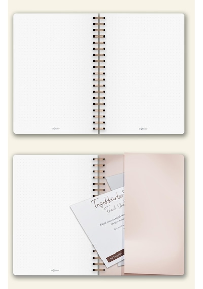Noktalı Bullet Journal Pro Defter Aura A5