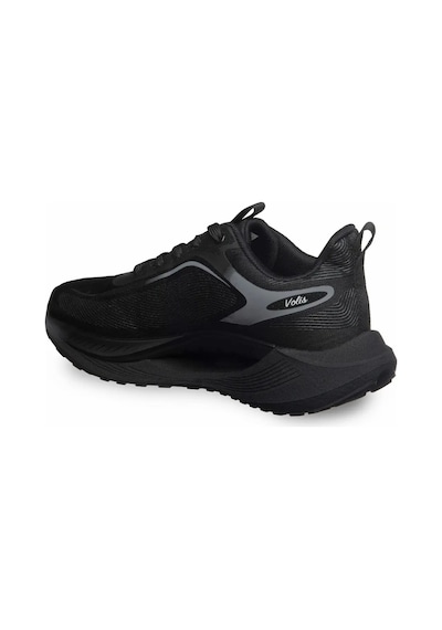 Volis Mm-26001 Paraşüt Siyah Günlük Rahat Erkek Sneaker Ayakkabı Siyah