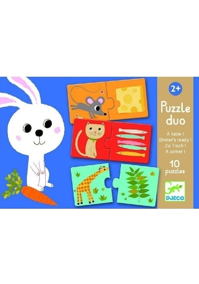 Djeco İkili Puzzle/ Duo Dinner