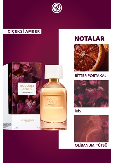 Yves Rocher Bouquet Ambre Edp-pleines Natures-vegan-30ml Aromatik