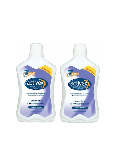 Activex Hassas Sıvı Sabun 700 ML x 2