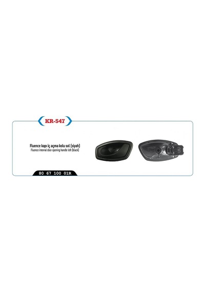 Kapı Açma Kolu İç Sol Fluence Clio Iv 8698904305479 806710001r