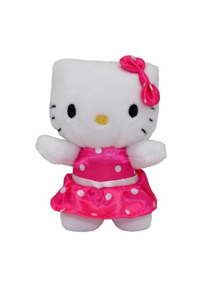Hello Kitty Mini Peluş 8 Cm Beyaz
