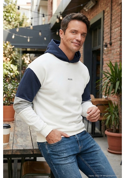Buratti Erkek Sweat 5905299 Ekru Ekru