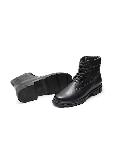 Costo Shoes 45 - 46 - 47 - 48 - 49 - 50 Büyük Numara Erkek Bot . Rahat Geniş Kalıp Siyah
