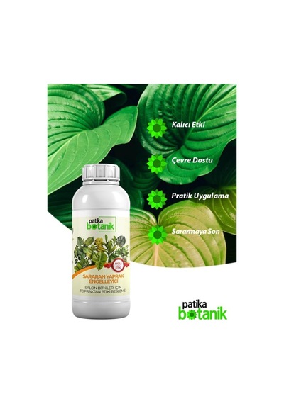 500 Ml Sararan Yaprak Engelleyici - Süs Bitkileri İçin - Topraktan 1