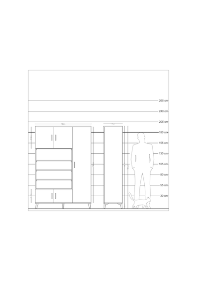 Hyperion Dolap 11 Raflı 5 Kapaklı 132x44x195 Antrasit-antrasit/antrasit Antrasıt/antrasıt Hyperion Dolap 11 Raflı 5 Kapaklı 132x44x195 Antrasit-antrasit/antrasit Antrasıt/antrasıt