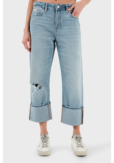 Calvin Klein Bayan Kot Pantolon Lv047c734g X26 Açık Mavi Açık Mavi