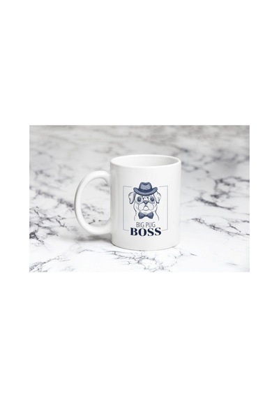 Pug Boss Kupa Bardak Nocolor-20459edd
