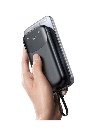 Mcdodo Mc-8530 20000mah 22.5w Pd Qc Hızlı Şarj Dijital Göstergeli Çoklu Kablolu Powerbank Siyah Mcdodo Mc-8530 20000mah 22.5w Pd Qc Hızlı Şarj Dijital Göstergeli Çoklu Kablolu Powerbank Siyah
