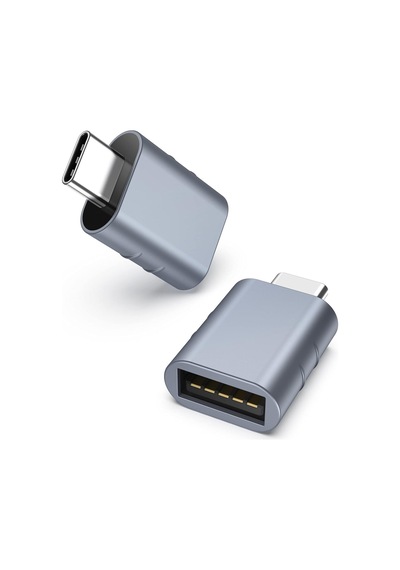 Usb-c To Usb 3.0 Adaptör 2 Li Set Kompakt Mavi Dönüştürücü Yüksek Performanslı Pratik Seti