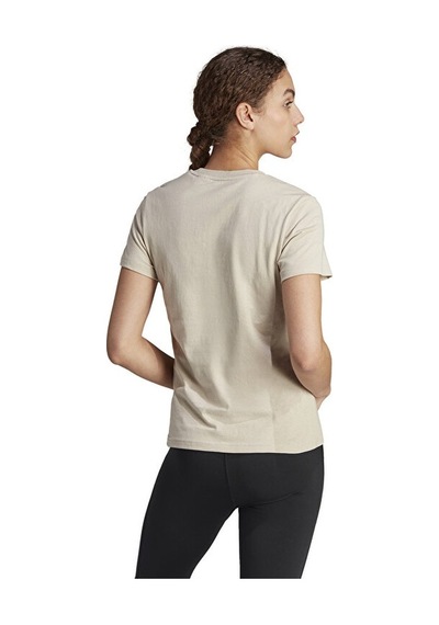 Adidas W Logo Tee Kadın Antrenman Tişörtü Ib1157 Bej Ib1157 Bej