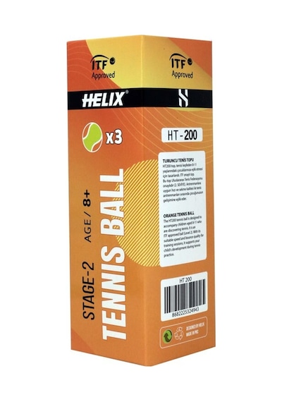 Helix Tenis Topu 8+ Yaş 3lü Ht-200 Ttf&ıtf Onaylı
