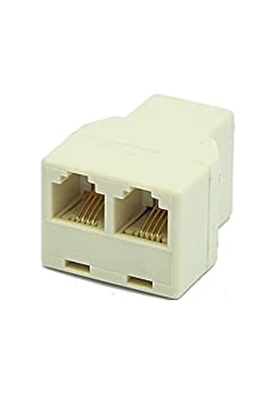 Ayrex 2 Port Telefon Çoklayıcı 2 Li Hat Çoklayıcı Telefon Hat Çoğaltıcı