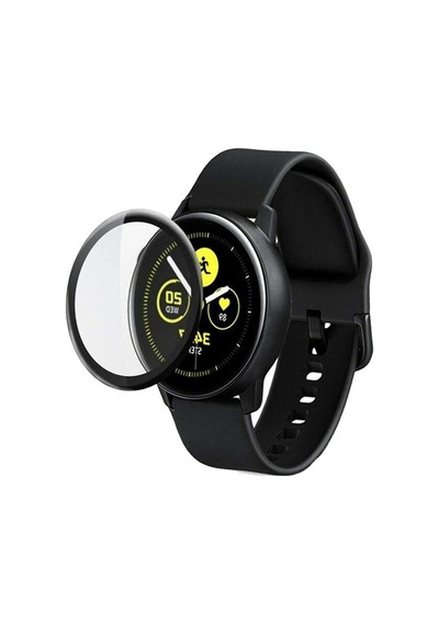 Samsung Uyumlu  Galaxy Watch Active 2 40mm Ppma Ekran Koruma Siyah
