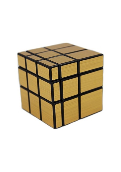 3 X 3 X 3 Magic Cube Altın Mirror Cube Speed Küp