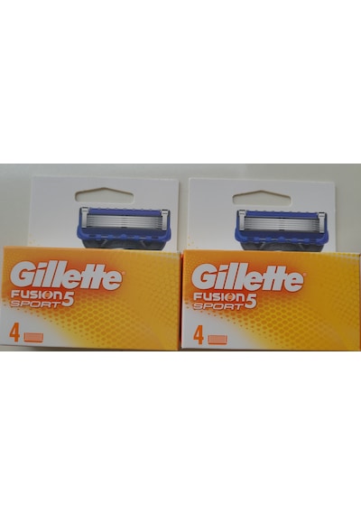 Gillette Fusion5 Sport 4 Lü X 2 Adet