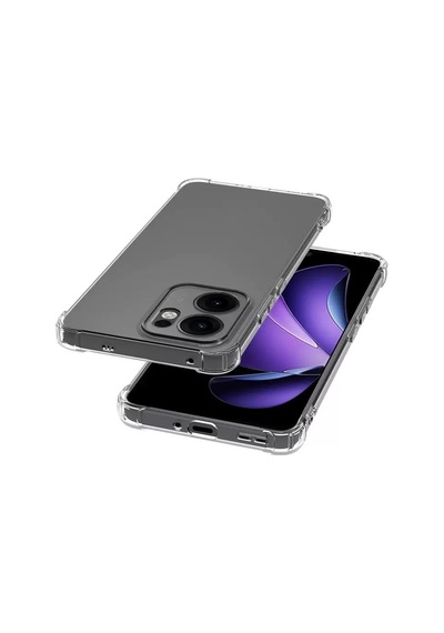 Oppo Reno 14f 5g Kılıf 2mm Anti Shock Silikon Şeffaf