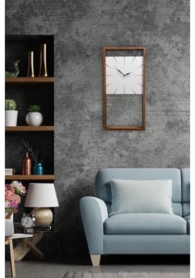 Ahşap Modern Duvar Saati 60 X 30 Hu41hu41li0162 Diğer