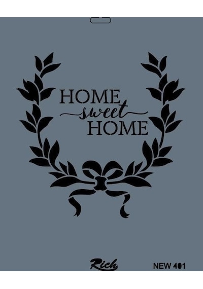 Mey İthalat Rich New Seri N-401 Stencil 35x25 Cm