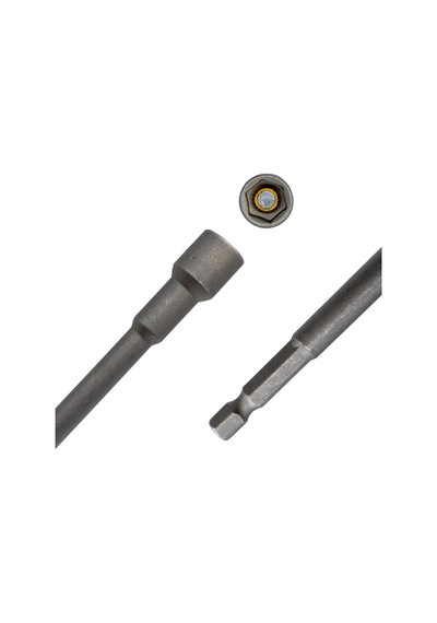 Leo 00705 Ekstra Uzun Manyetik Bits Lokma Somun Adaptörü 10x150 Mm
