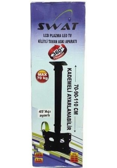 Swat Tvs0060 19'' 32'' Hareketlı Tavan Askı Aparatı