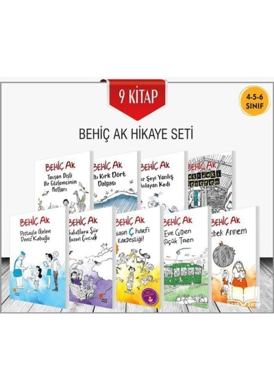 Behiç Ak'ın 9 Kitap Seti -