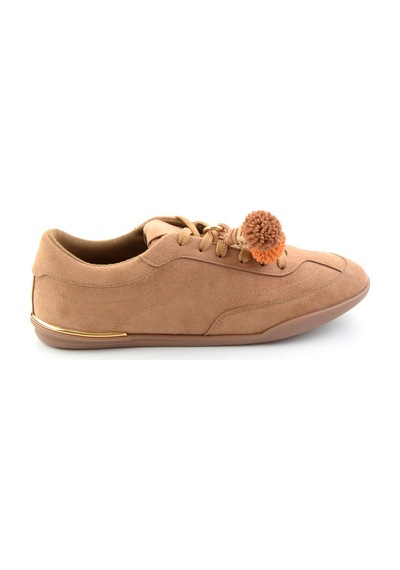 Bambi Taba Süet Kadın Sneaker K01791074172