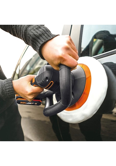 Worx Wx856.9 20volt 254mm Şarjlı Orbital Polisaj Makinesi Akü Dahil Değildir