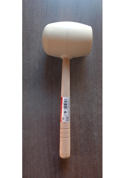 Rubi 66907 Beyaz Lastik Tokmak 26.4 Oz. 750 Gr