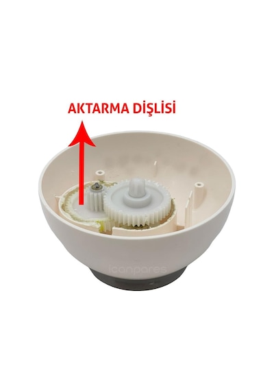 Philips İle Uyumlu Hr1335 Blender Hazne Kapağı Aktarma Dişlisi