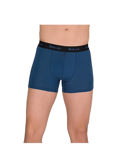 Berrak Premium Likralı Modal Penye Erkek Boxer - 4476-Gri