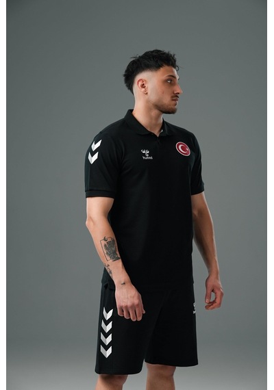 Hummel Armin Milli Takım Kamp Tişört Siyah