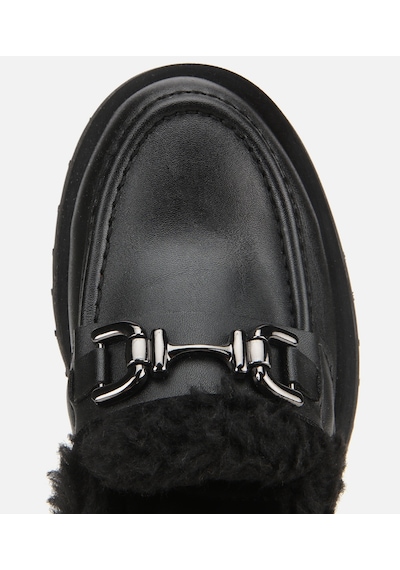 Hotiç Kadın Siyah Kürklü Tokalı Kalın Tabanlı Günlük Loafer 01ayh314730a100 01ayh314730a100 Siyah Hotiç Kadın Siyah Kürklü Tokalı Kalın Tabanlı Günlük Loafer 01ayh314730a100 01ayh314730a100 Siyah