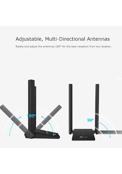 Tp-link Archer Tx20u Plus, Ax1800 Mbps Çift Antenli Yüksek Kazanı