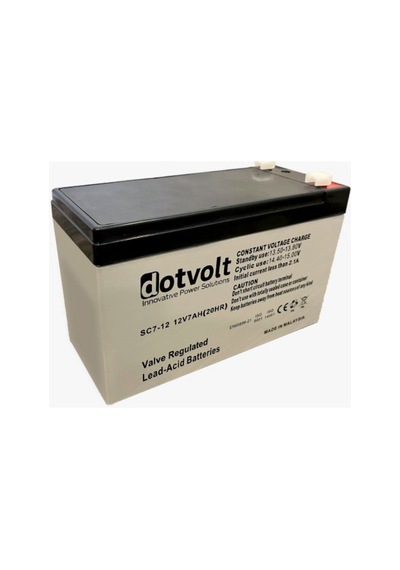 Dotvolt Sc 7 7ah 12v Kuru Tip Ups+güvenlik Aküsü