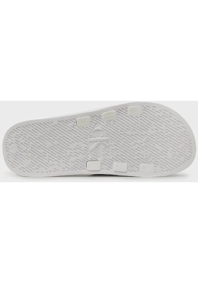 Calvin Klein Calvın Kleın Erkek Terlik Ym0ym00361-ybr Ym0ym00361-ybr Beyaz