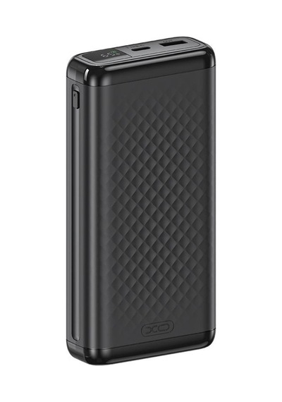 Pb309 20000 Mah Dijital Göstergeli 22.5w Hızlı Şarj Taşınabilir Powerbank Siyah
