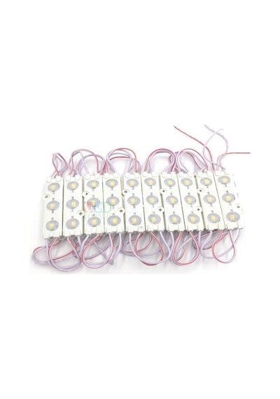 10 Adet 5 Watt Beyaz Işık Ip65 Modül Led, 10 Adet Magnetli, Çok Kaliteli Beyaz Işık Modül Led Soğuk Beyaz