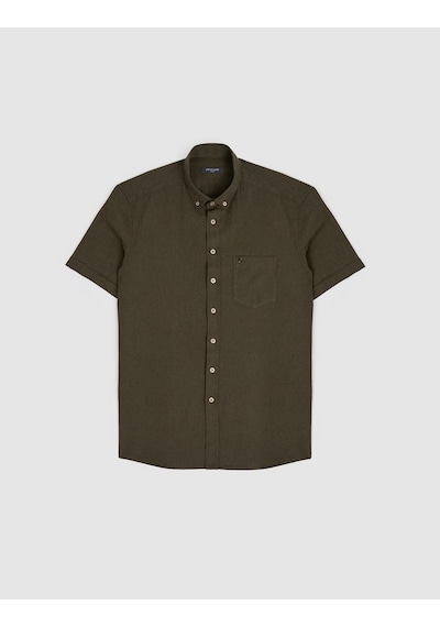 Pierre Cardin Erkek Haki Gömlek Kısa Kollu 50325340-vr027