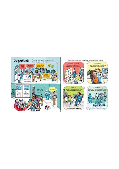 The Usborne Look Inside A Hospital 5+ Yaş