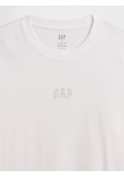 Gap V-ls Everyday Soft Mını Logo Tee Beyaz