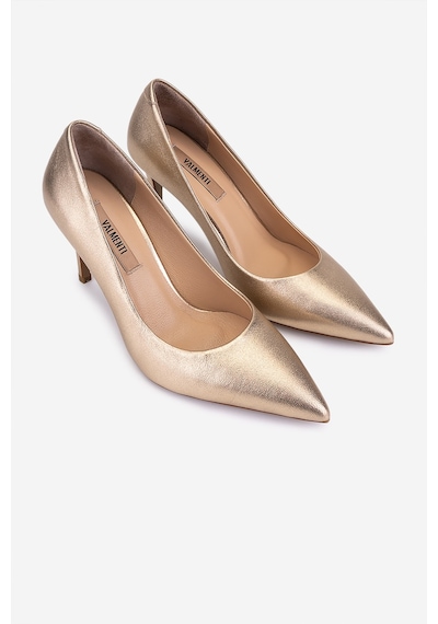 Valmenti Kadın Hakiki Deri Dore Stiletto Ayakkabı 1160 26330 Bn Ayk Sk25-26 Dore Dore