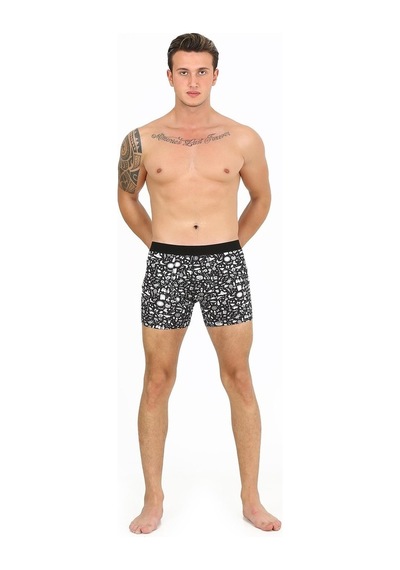 Five Pocket Fpb8001 Desenli Erkek Boxer (516184776)