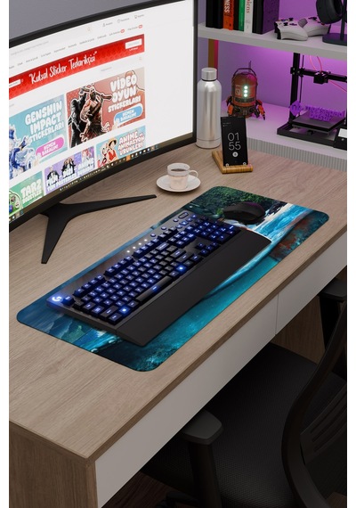 Far Cry Kaymaz Dikişli Kauçuk Oyuncu Mousepad V5 - 70x30 Xl Gaming Mouse Pad Fare Altlığı